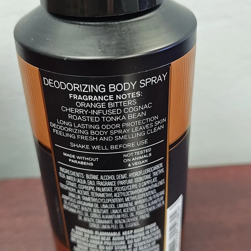 Bath & Body Works Men's CRAFTED COGNAC 3 Piece Bundle Set